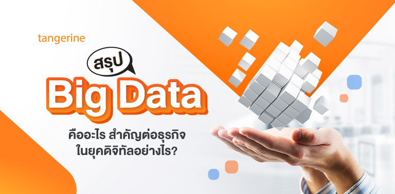 สรุป Big Data คืออะไร สำคัญต่อธุรกิจในยุคดิจิทัลอย่างไร?