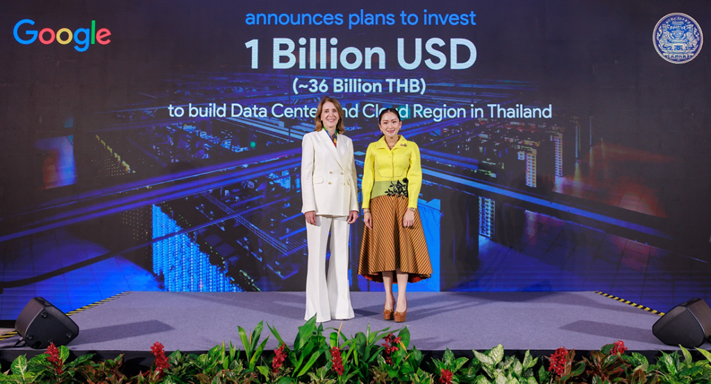 Google ทุ่มงบลงทุน Cloud, Data Center, AI ในไทย